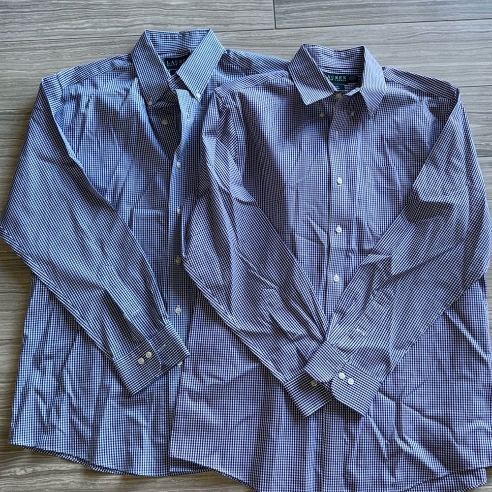 Lauren Ralph Lauren Long Sleeve Button Down Shirts